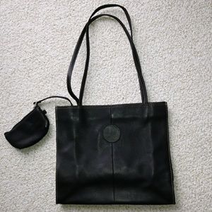 Medium Leather Tote Bag